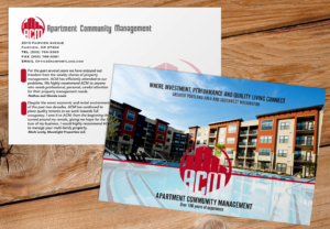 Apartment Community Management half-page fliers